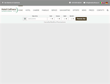 Tablet Screenshot of hotelcolfosco.it